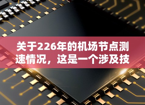 关于226年的机场节点测速情况，这是一个涉及技术、管理、政策和未来的预测的问题。机场节点测速技术的发展趋势和实施方式可能会随着技术进步而发生变化。以下是一些可能的背景和影响