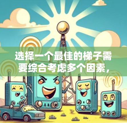 选择一个最佳的梯子需要综合考虑多个因素，以确保在各种场景下都安全可靠。以下是基于这些因素的建议