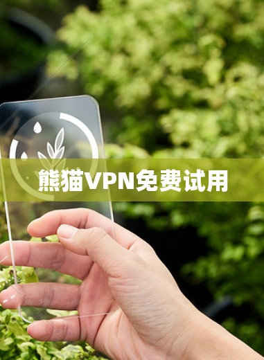熊猫VPN免费试用