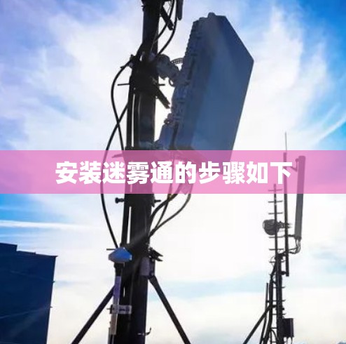 安装迷雾通的步骤如下