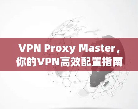 VPN Proxy Master，你的VPN高效配置指南