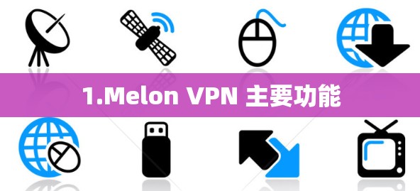 1.Melon VPN 主要功能