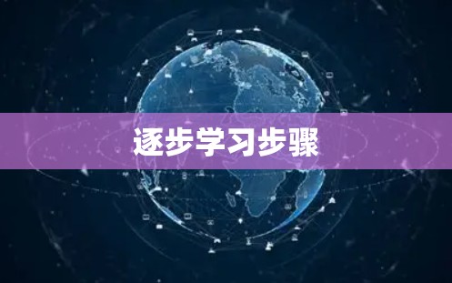 逐步学习步骤