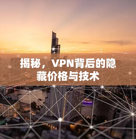 揭秘，VPN背后的隐藏价格与技术