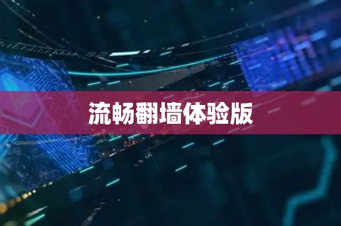 流畅翻墙体验版