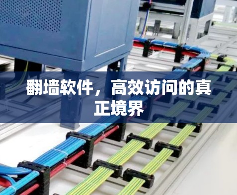 翻墙软件，高效访问的真正境界
