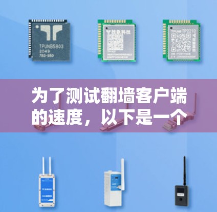 为了测试翻墙客户端的速度，以下是一个详细的步骤指南