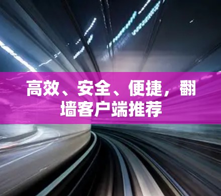 高效、安全、便捷，翻墙客户端推荐