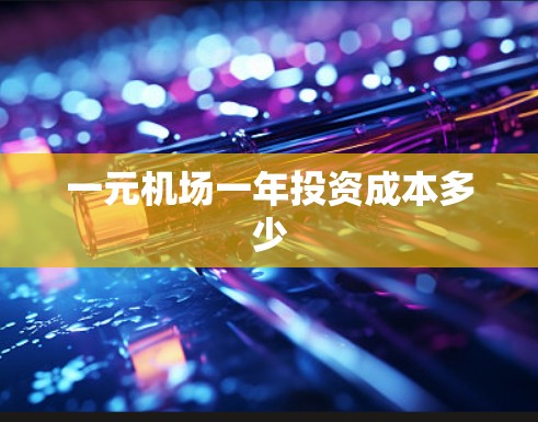 一元机场一年投资成本多少