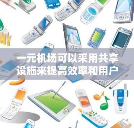 一元机场可以采用共享设施来提高效率和用户体验，但需谨慎考虑以下因素