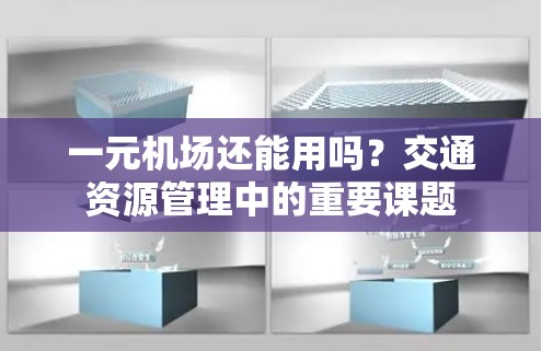 一元机场还能用吗？交通资源管理中的重要课题
