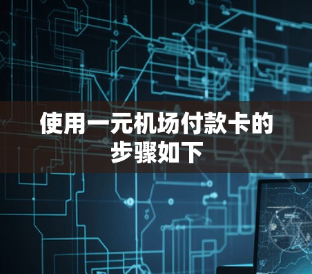 使用一元机场付款卡的步骤如下