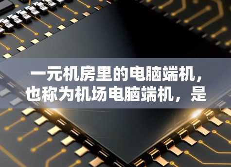 一元机房里的电脑端机，也称为机场电脑端机，是机场处理电脑端机的重要设施，主要功能包括打印、扫描和拍照等任务。以下是对一元机房电脑端机的详细介绍