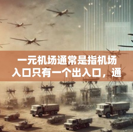 一元机场通常是指机场入口只有一个出入口，通常用于单向出站。以下是一些关键点和建议