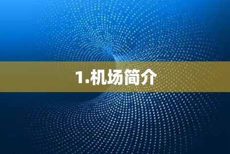 1.机场简介