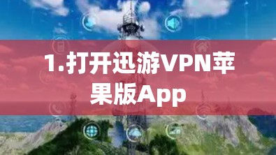 1.打开迅游VPN苹果版App