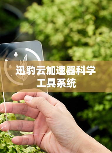 迅豹云加速器科学工具系统