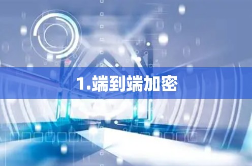 1.端到端加密