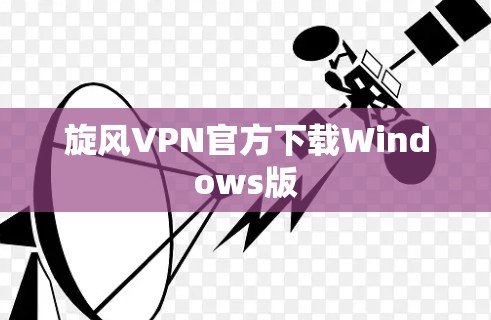 旋风VPN官方下载Windows版