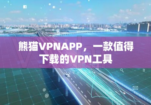 熊猫VPNAPP，一款值得下载的VPN工具