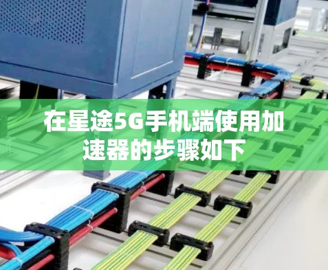 在星途5G手机端使用加速器的步骤如下