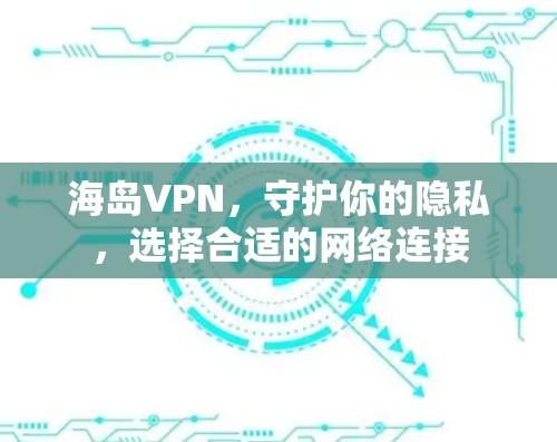 海岛VPN，守护你的隐私，选择合适的网络连接