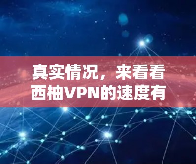 真实情况，来看看西柚VPN的速度有多慢？