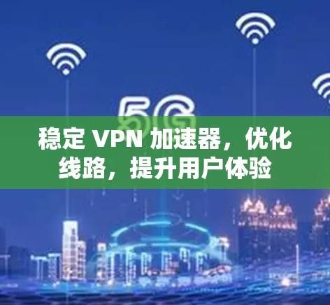 稳定 VPN 加速器，优化线路，提升用户体验