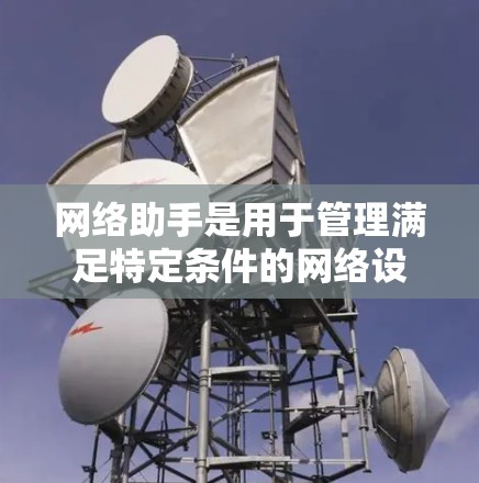 网络助手是用于管理满足特定条件的网络设备的工具，如服务器、路由器、交换机等。以下是网络助手的连接管理和操作指南
