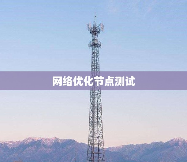 网络优化节点测试