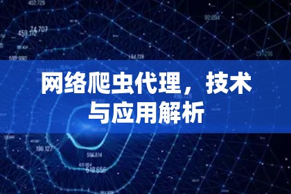 网络爬虫代理，技术与应用解析