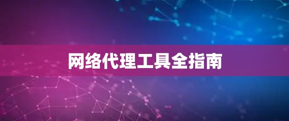 网络代理工具全指南
