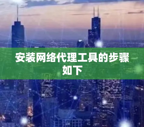 安装网络代理工具的步骤如下