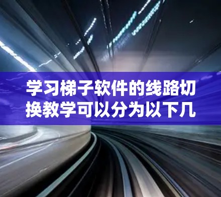 学习梯子软件的线路切换教学可以分为以下几个步骤，帮助你系统地掌握这一技能