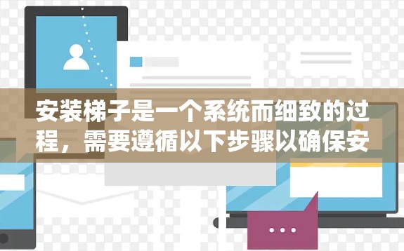安装梯子是一个系统而细致的过程，需要遵循以下步骤以确保安全可靠