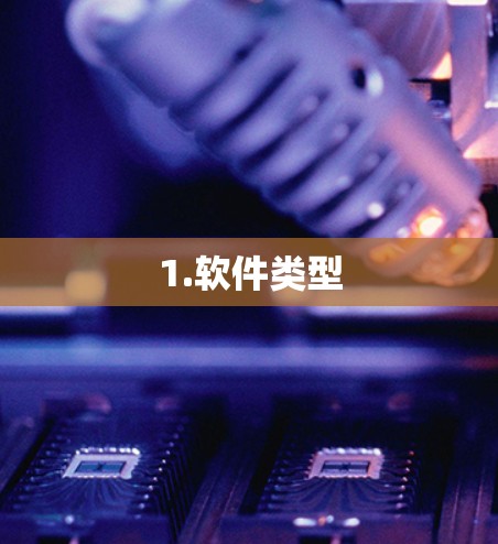 1.软件类型