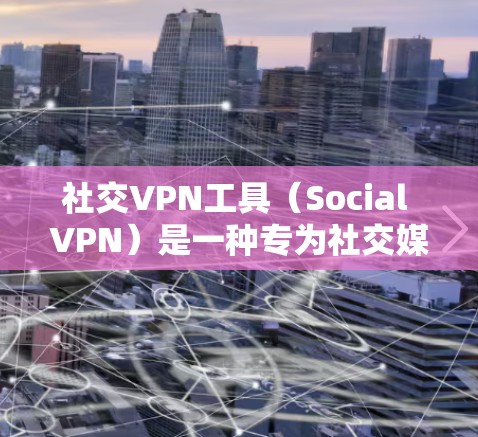 社交VPN工具（Social VPN）是一种专为社交媒体用户设计的网络VPN，旨在保护个人隐私并提供加密的社交环境。以下是社交VPN工具的详细分析