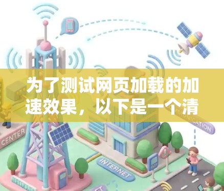 为了测试网页加载的加速效果，以下是一个清晰的步骤指南