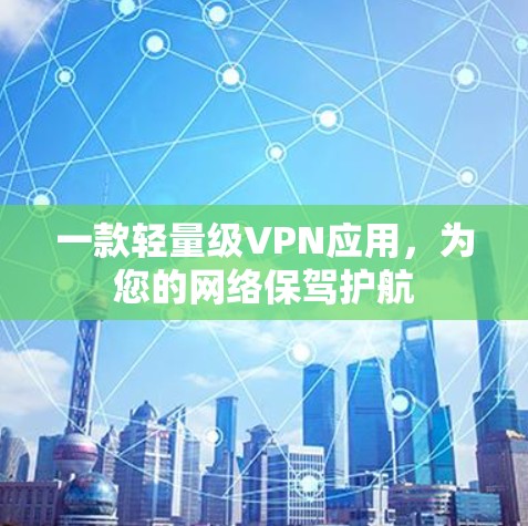 一款轻量级VPN应用，为您的网络保驾护航