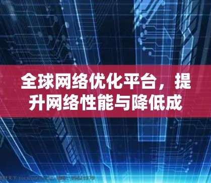 全球网络优化平台，提升网络性能与降低成本的创新解决方案
