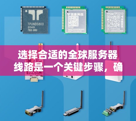 选择合适的全球服务器线路是一个关键步骤，确保网络传输速度、延迟和稳定性满足目标服务器的需求。以下是一个清晰的步骤指南，帮助您做出明智的选择