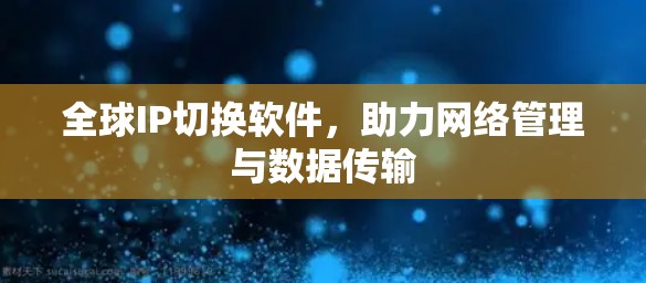 全球IP切换软件，助力网络管理与数据传输