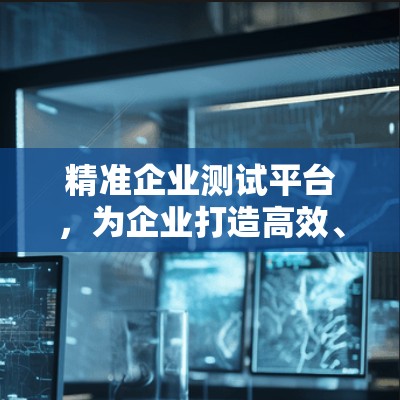 精准企业测试平台，为企业打造高效、精准的测试解决方案