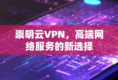 崇明云VPN，高端网络服务的新选择