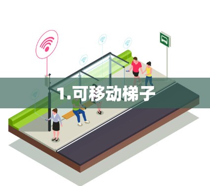 1.可移动梯子