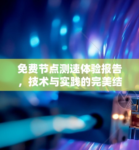 免费节点测速体验报告，技术与实践的完美结合