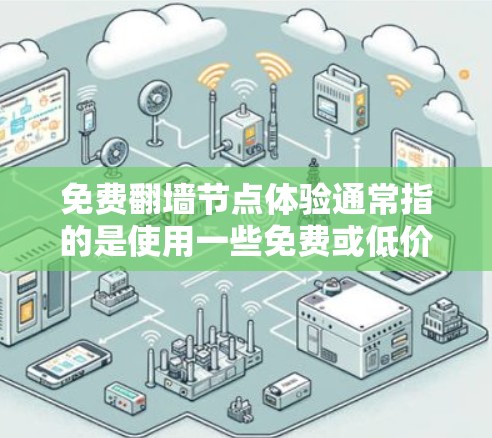 免费翻墙节点体验通常指的是使用一些免费或低价的工具来将被禁止的网站（如被搜索引擎抓取的网站）移到其他服务器上，从而避免这些网站被搜索引擎抓取。以下是一些常见的免费翻墙工具及其特点