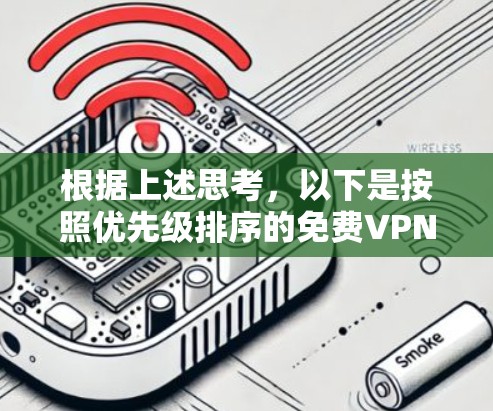 根据上述思考，以下是按照优先级排序的免费VPN软件